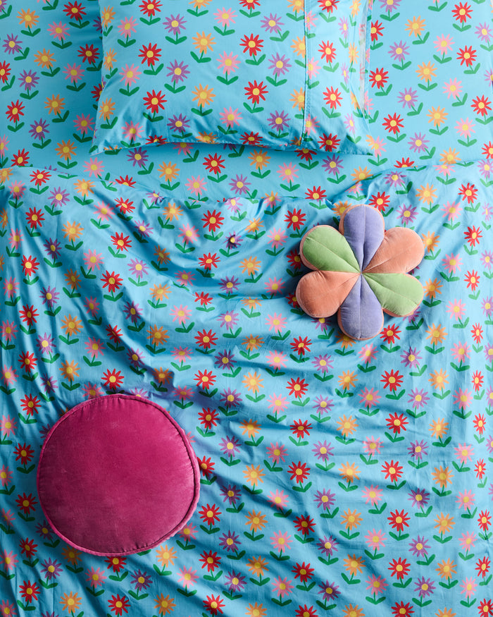 Little Flowers Organic Cotton Fitted Sheet