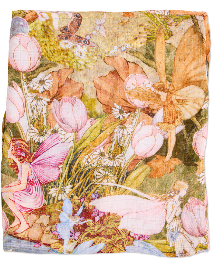 Kip&Co x Fairyland Fairy Garden Bamboo Swaddle