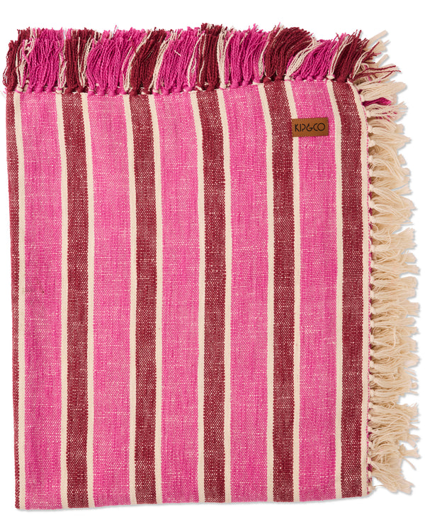 Cherry Sundae Woven Throw