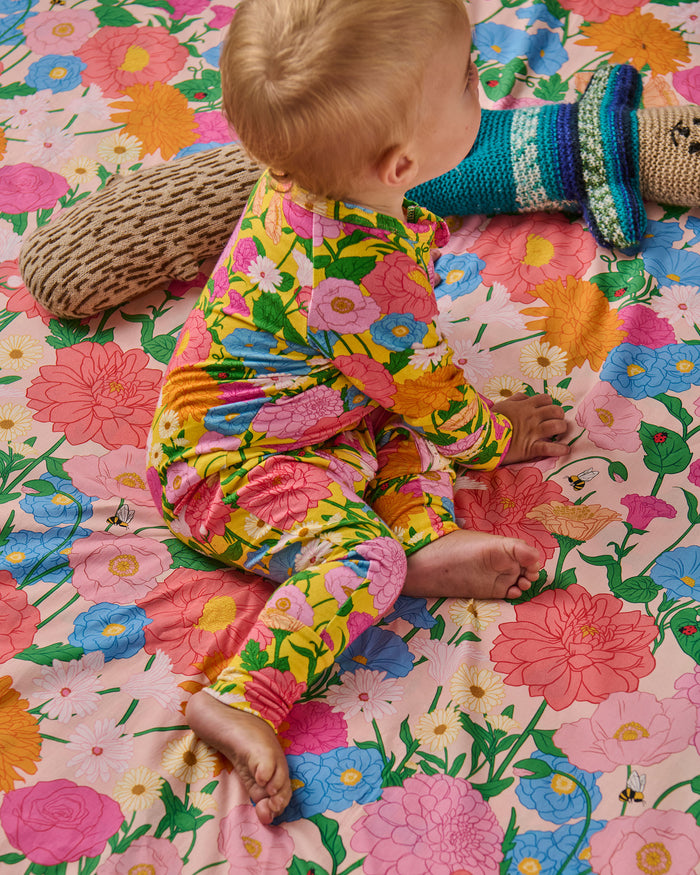 Follow The Sun Organic Cotton Baby Fitted Sheet