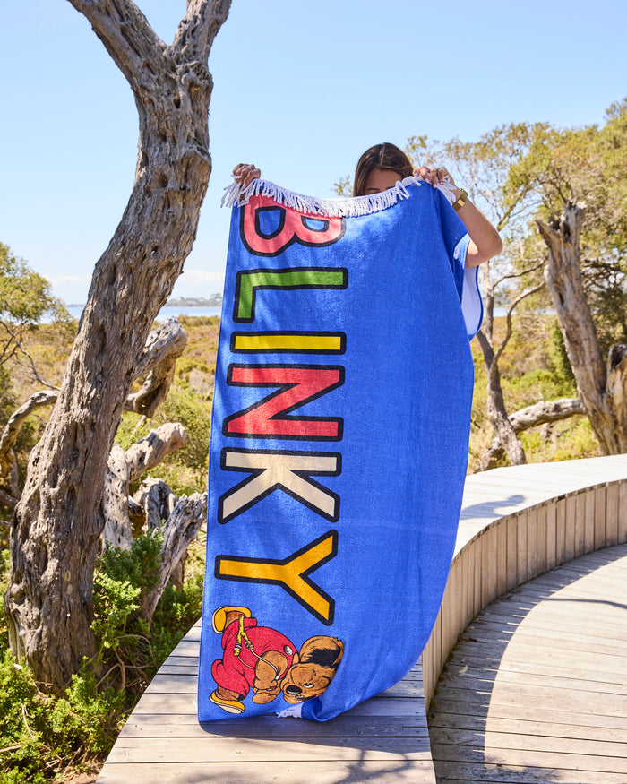 Kip&Co x Blinky Bill Blinky Printed Terry Beach Towel