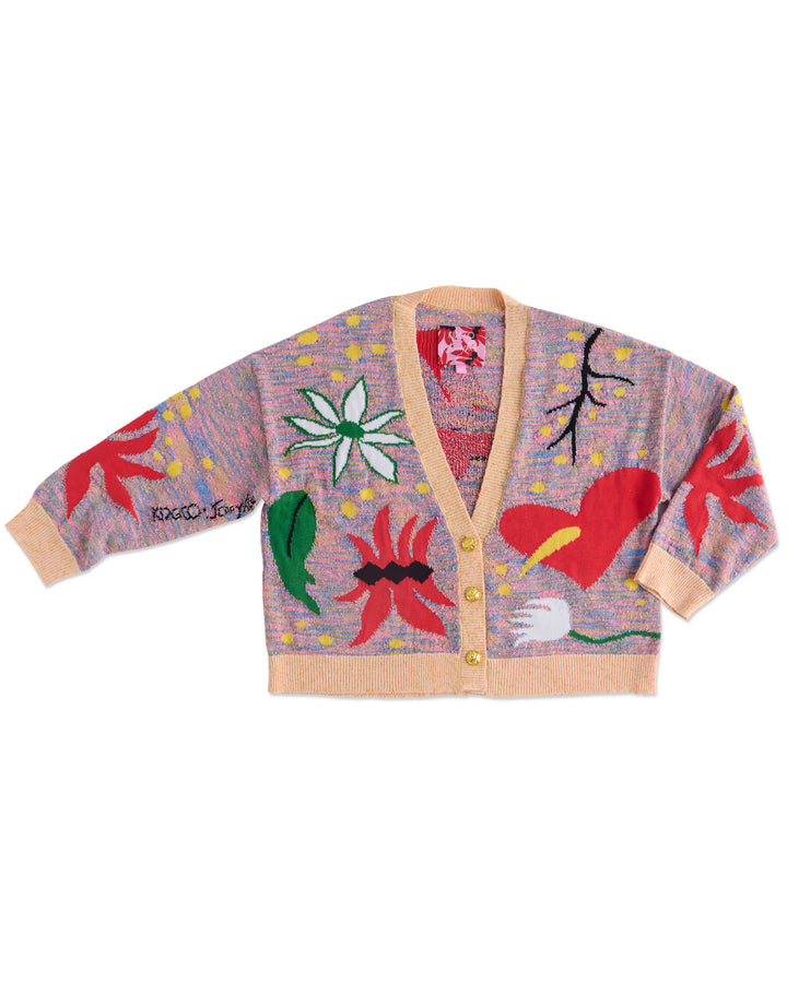 Knitted Cardigan Our Sunburnt Country Jenny Kee - Kip & Co