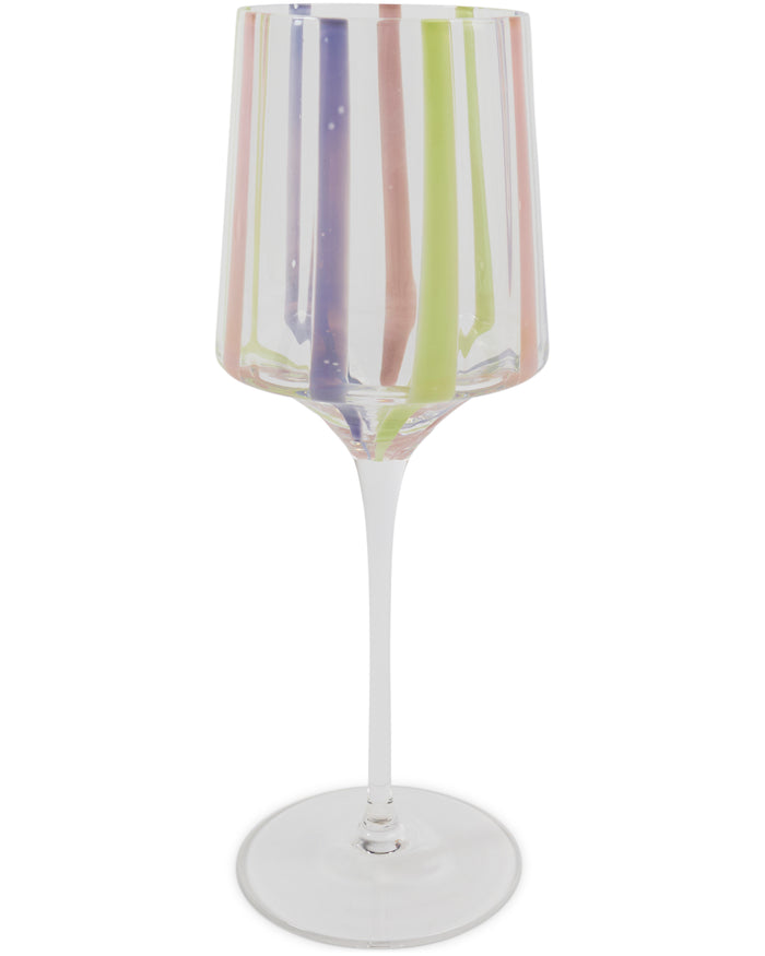 Neptune Stripe Wine Glass 2P Set