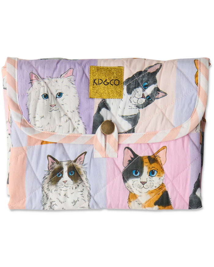 Kitty Cat Baby Change Mat