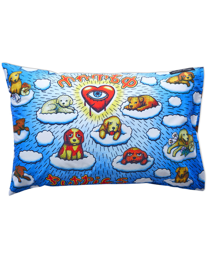 Kip&Co x Mambo Puppies Organic Cotton Pillowcase