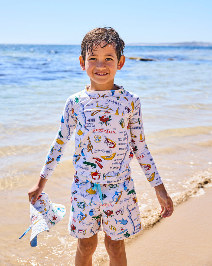 Aussie Road Trip Rash Vest