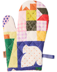 Christmas Patchwork Oven Mitt