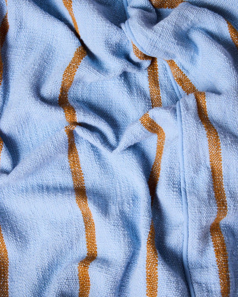 Como Stripe Woven Beanbag