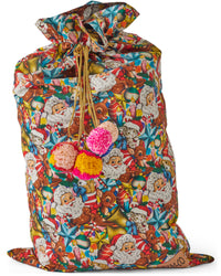 Christmas Time Cotton Santa Sack
