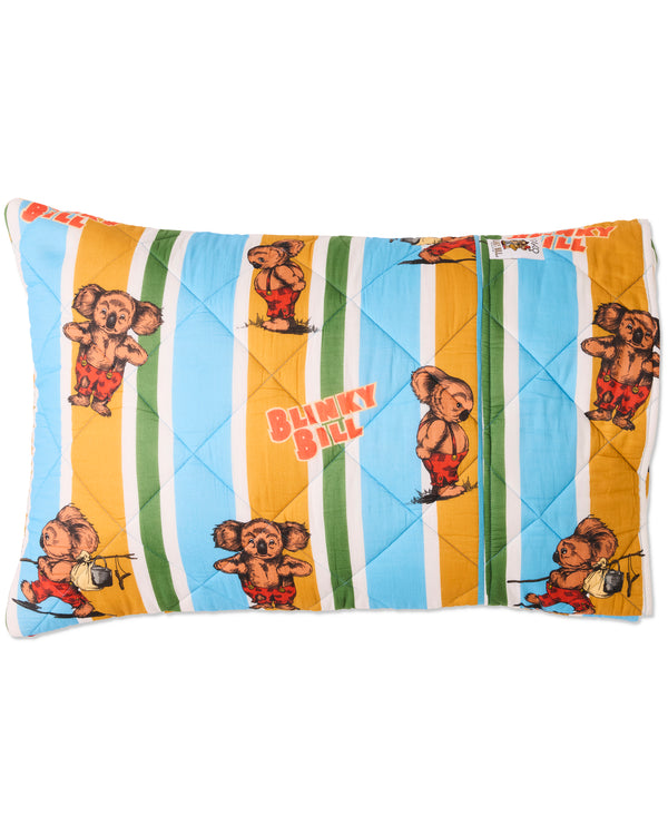 Kip&Co x Blinky Bill Adventures With Blinky Organic Cotton Quilted Pillowcase