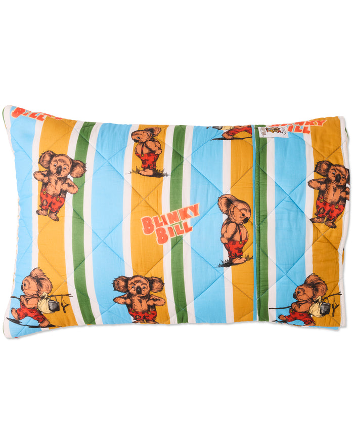 Kip&Co x Blinky Bill Adventures With Blinky Organic Cotton Quilted Pillowcase