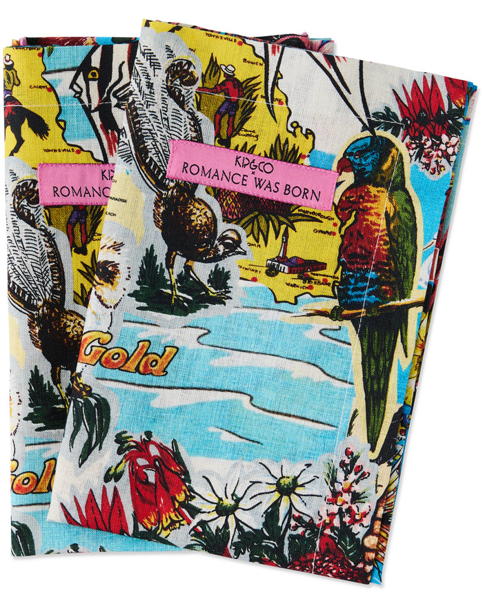 Kip&Co x Romance Was Born Ozzie 4P Napkin Set