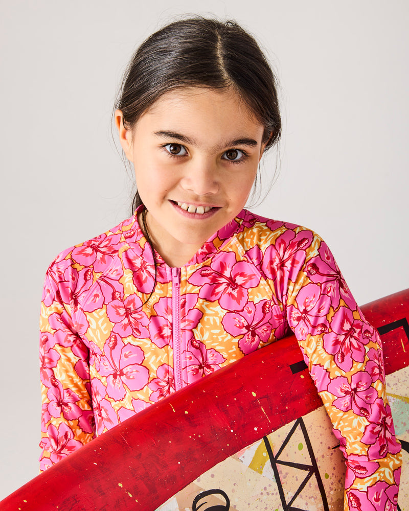 Kip&Co x Mambo Funshine Coast Long Sleeve Bathers