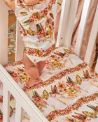 Kip&Co x Fairyland Fairy Friends Forever Organic Cotton Baby Fitted Sheet