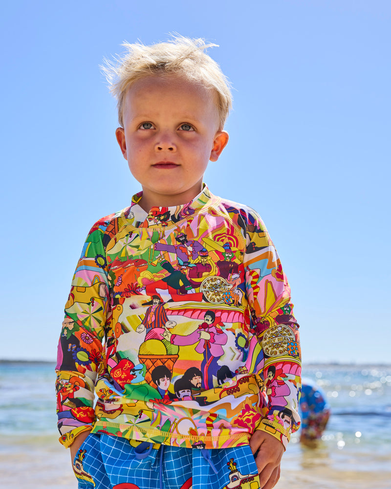 Kip&Co x The Beatles Big Band Rash Vest