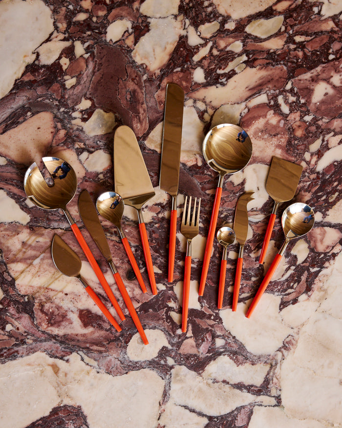 Diner Glam Salad Servers