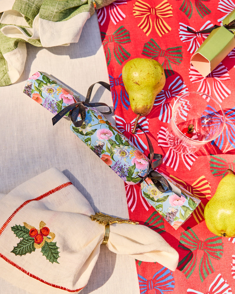 Oh Christmas Tree Brass Napkin Rings