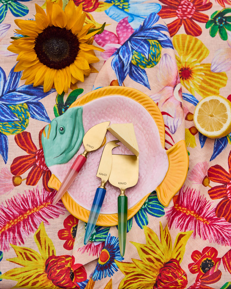 Wild Flowers In Bloom 4P Napkin Set