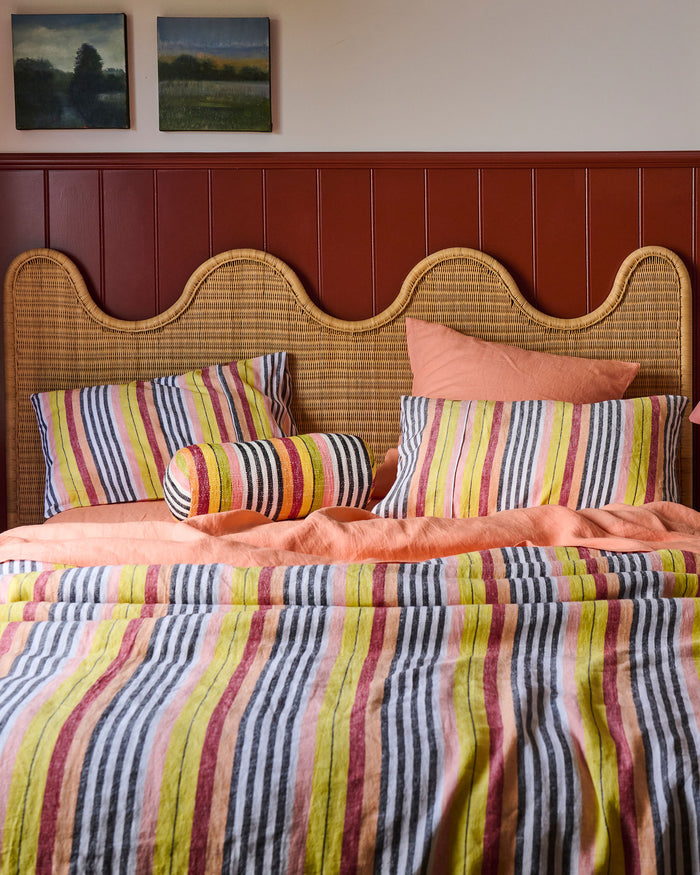 Casablanca Stripe Linen Pillowcases