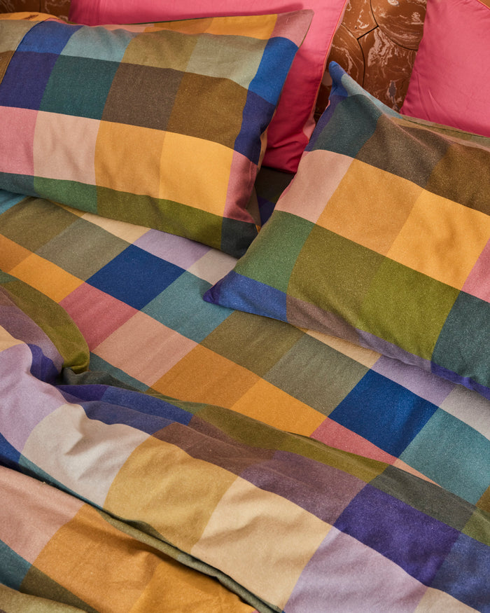 Bellevue Tartan Flannelette Pillowcases