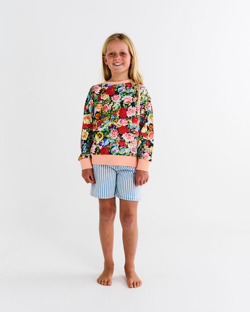 Kip&Co x The Beatles Pepperland Roses Organic Cotton Sweater