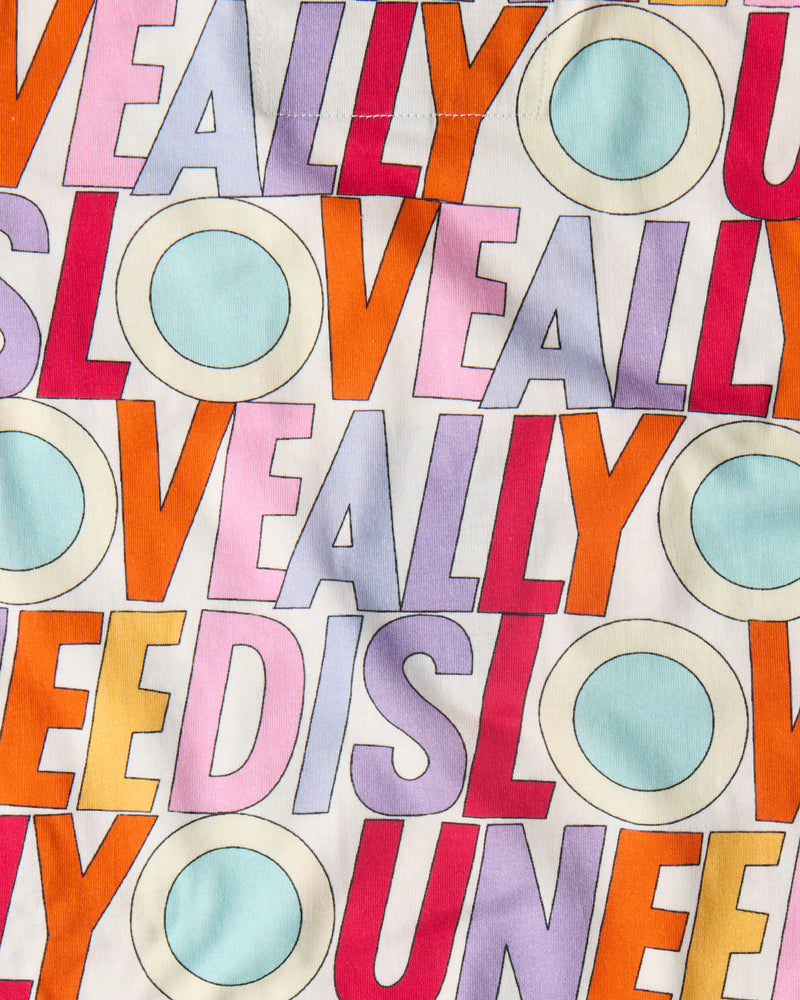 Kip&Co x The Beatles All You Need Is Love Organic Cotton T-Shirt