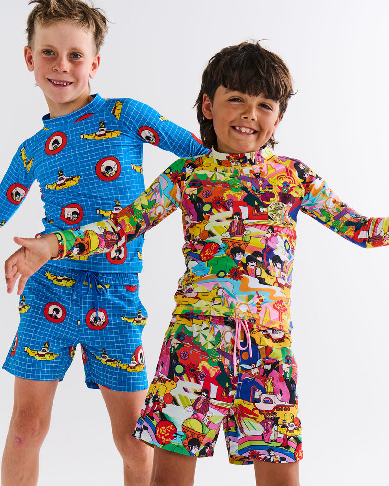 Kip&Co x The Beatles Big Band Boardies