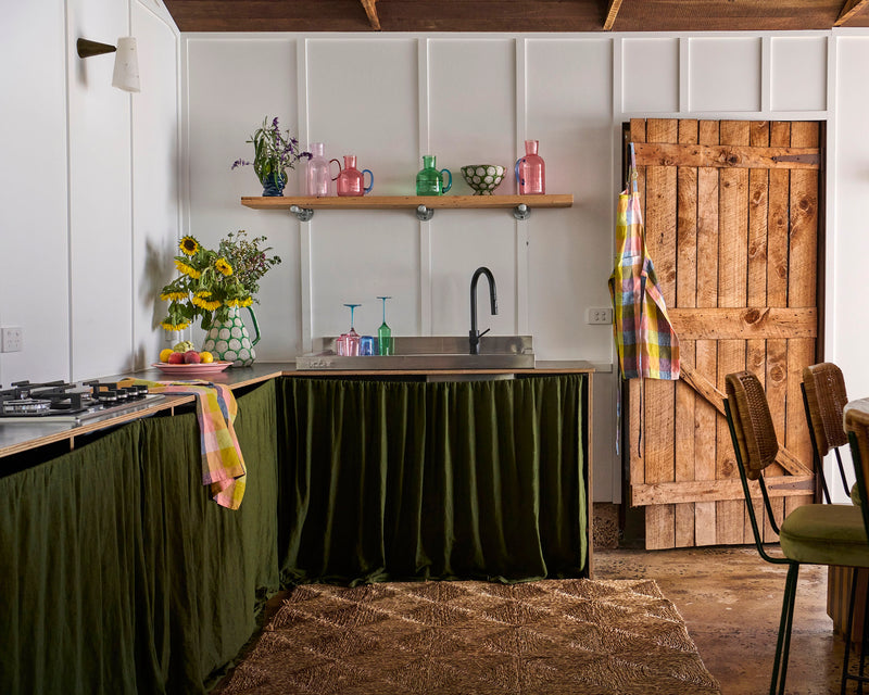 Florida Tartan Apron