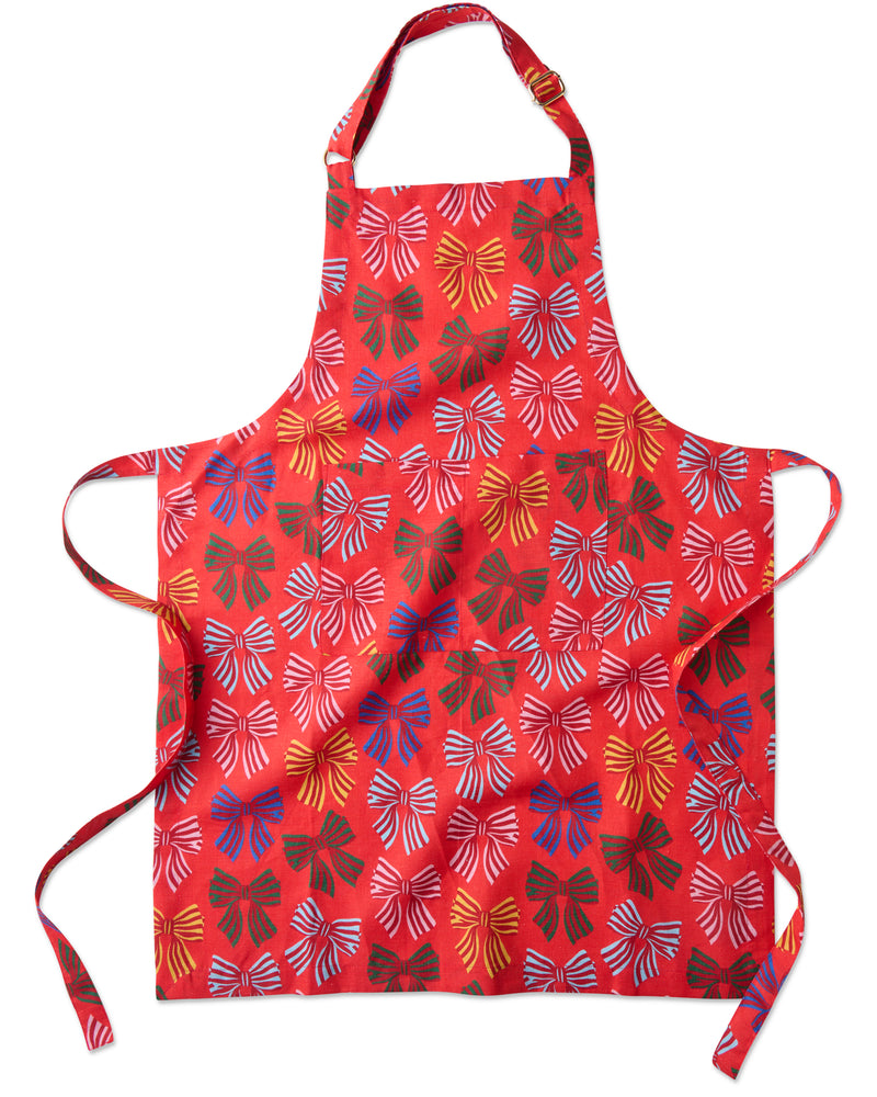 Festive Bow Apron