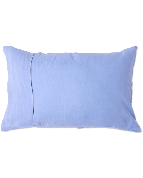 Vista Blue Linen Pillowcases