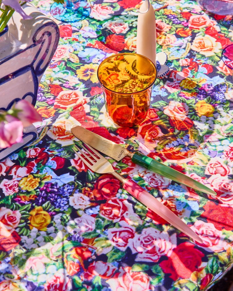 Kip&Co x The Beatles Pepperland Roses Linen Tablecloth