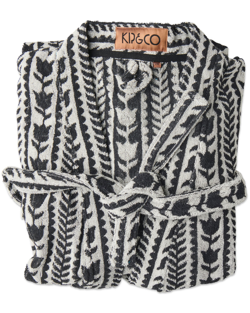 Flower Chain Terry Bath Robe