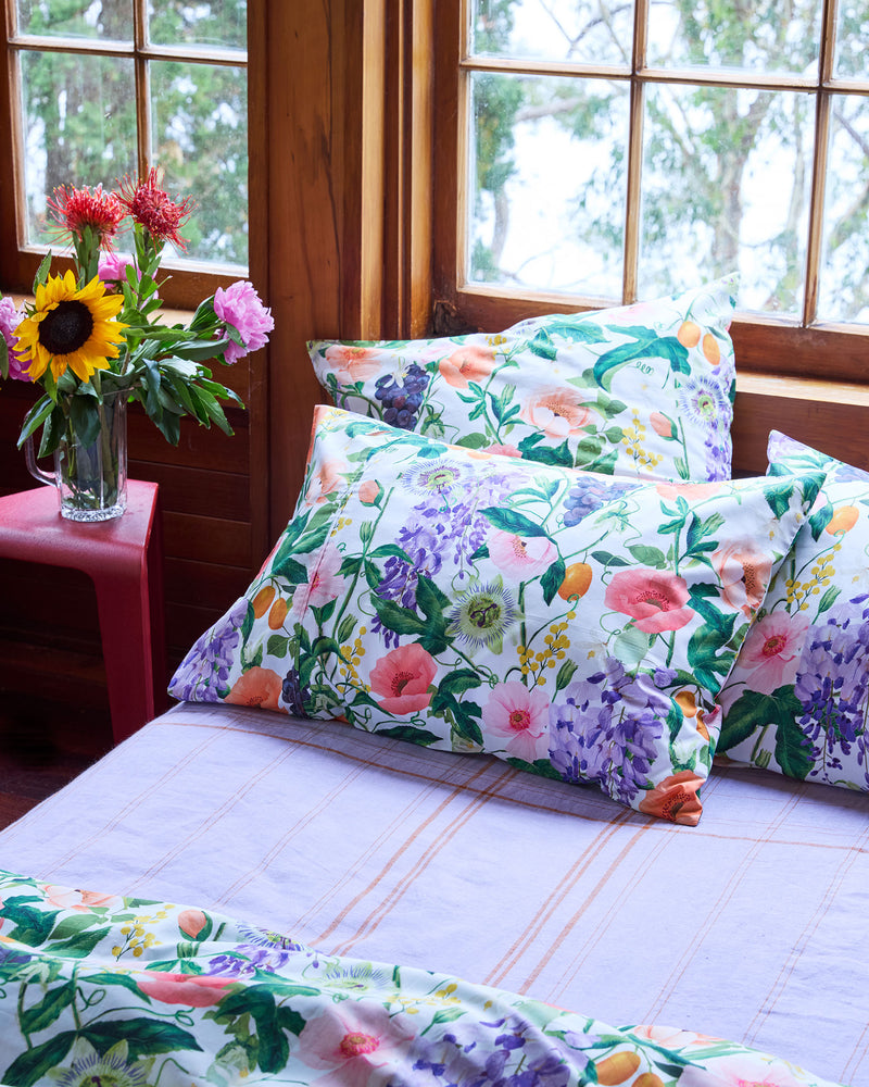 Spring In The Air Organic Cotton European Pillowcases