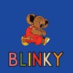 Kip&Co x Blinky Bill Blinky Printed Kids Terry Poncho