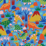 Dinosaur Roar Bamboo Swaddle