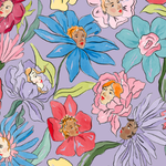 Flower Girl Organic Cotton Fitted Sheet