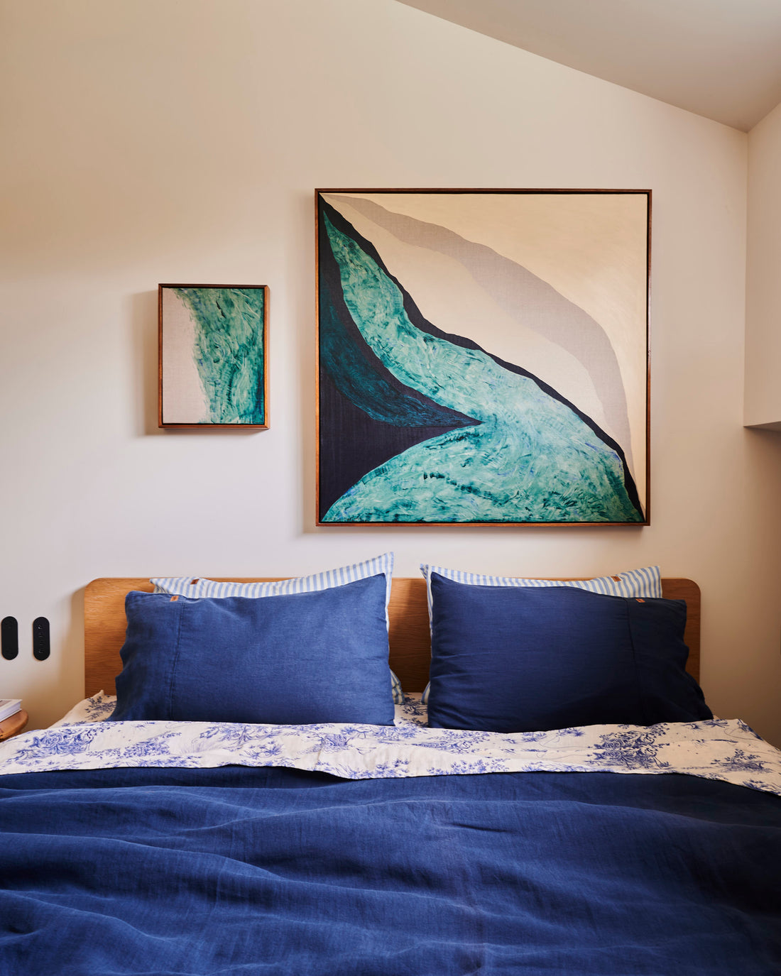 Indigo Linen Pillowcases