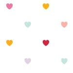 I Heart You Organic Cotton Baby Fitted Sheet