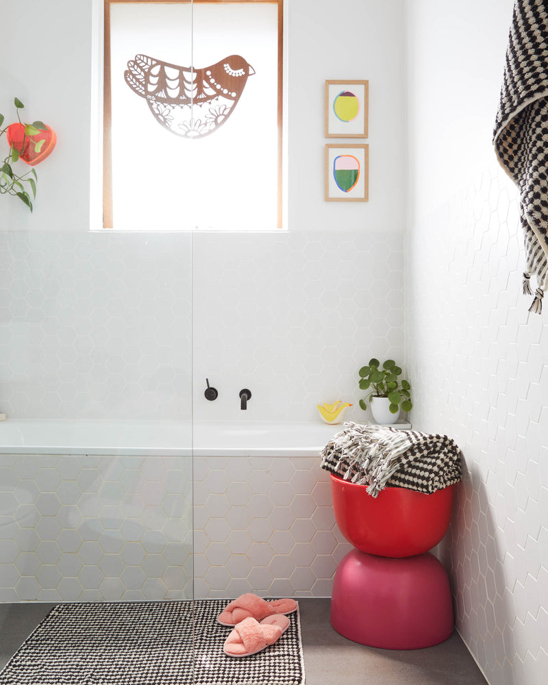 Black & White Pebbles Turkish Bath Towel