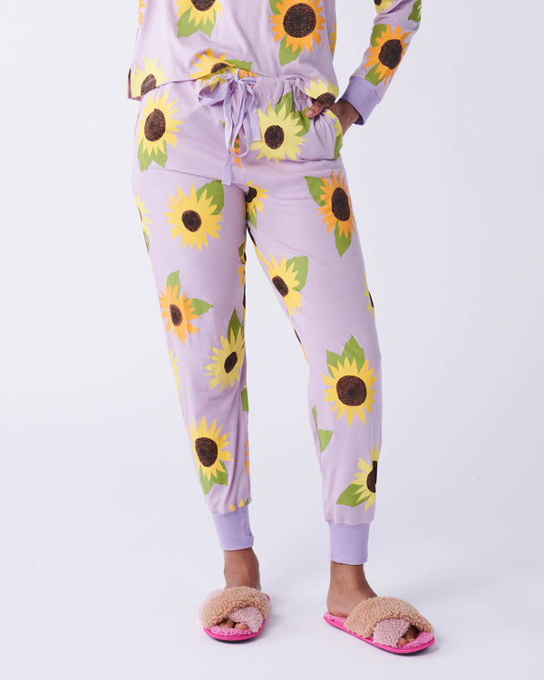 Sunflower Sunshine Organic Cotton Slouch Pyjama Pants