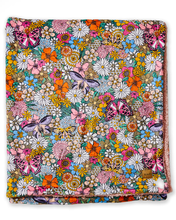 Bliss Floral Kids Kuddle Blanket