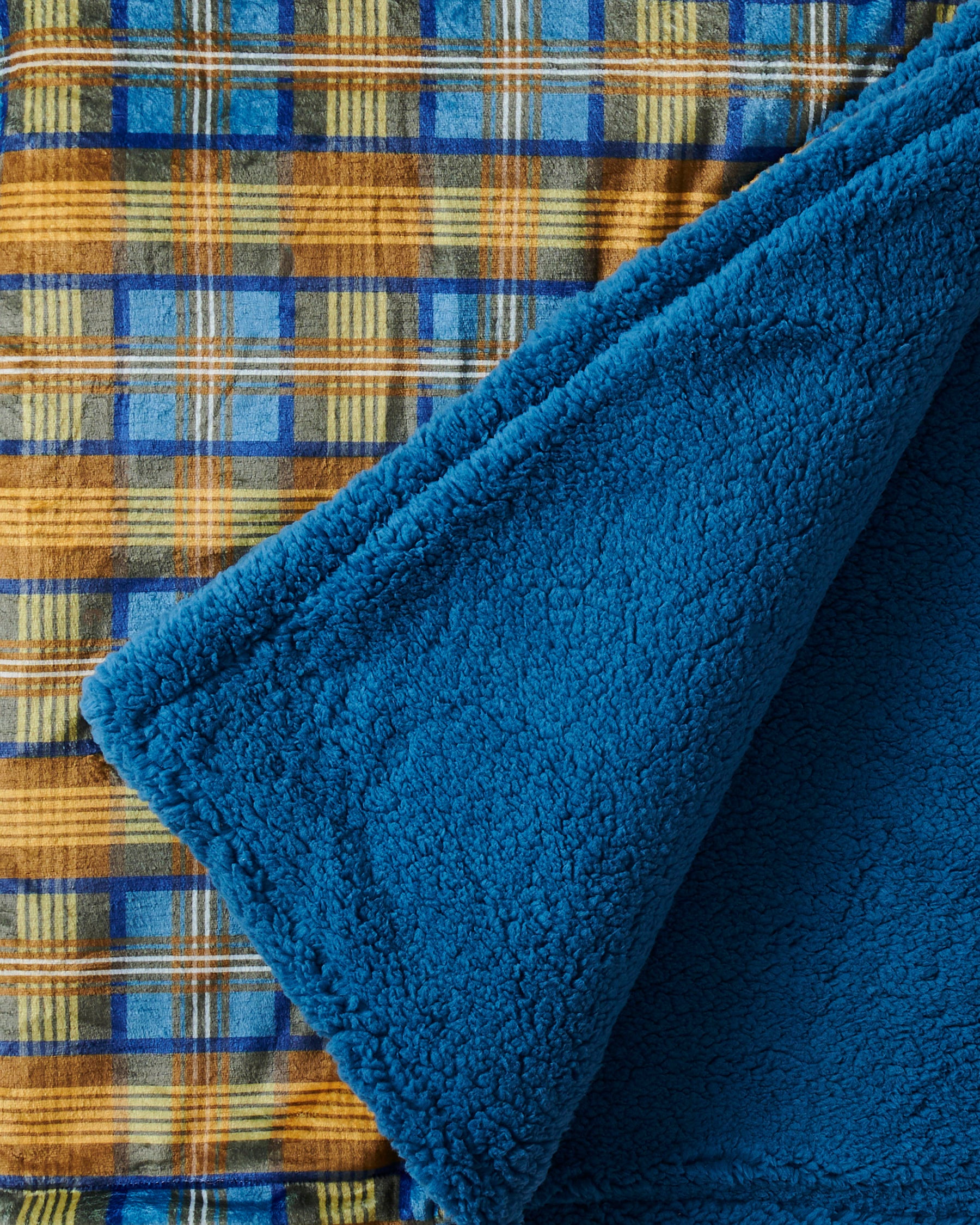 Cosy Tartan Kids Kuddle Blanket Kip&Co