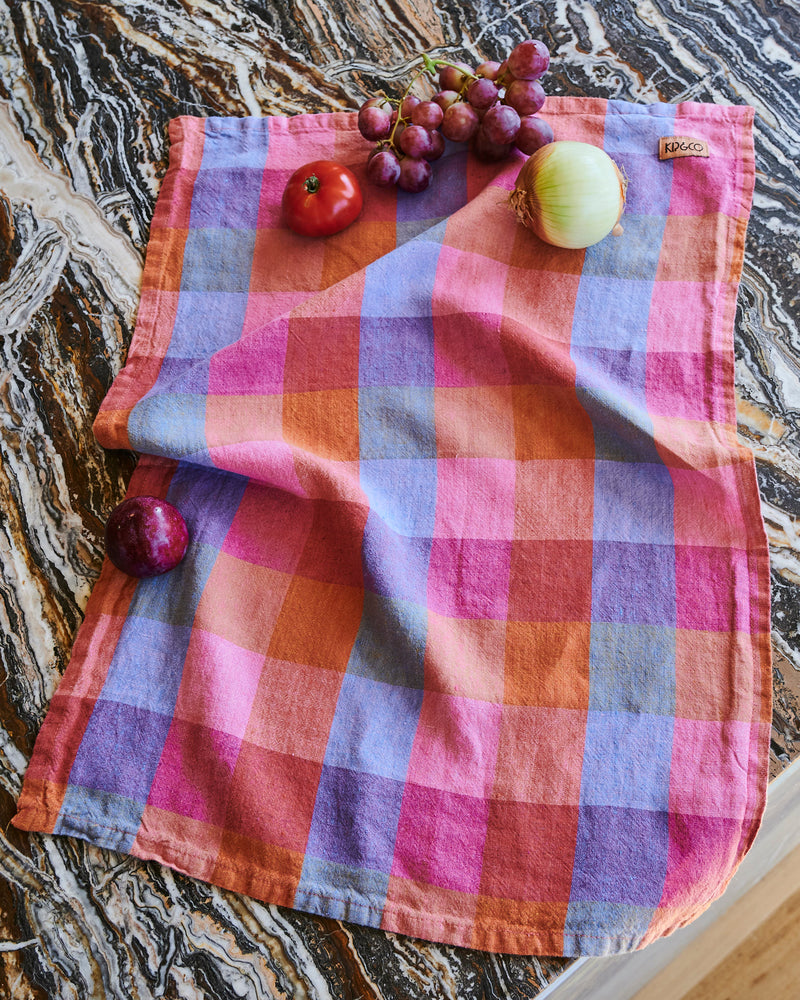 Tutti Frutti Linen Tea Towel