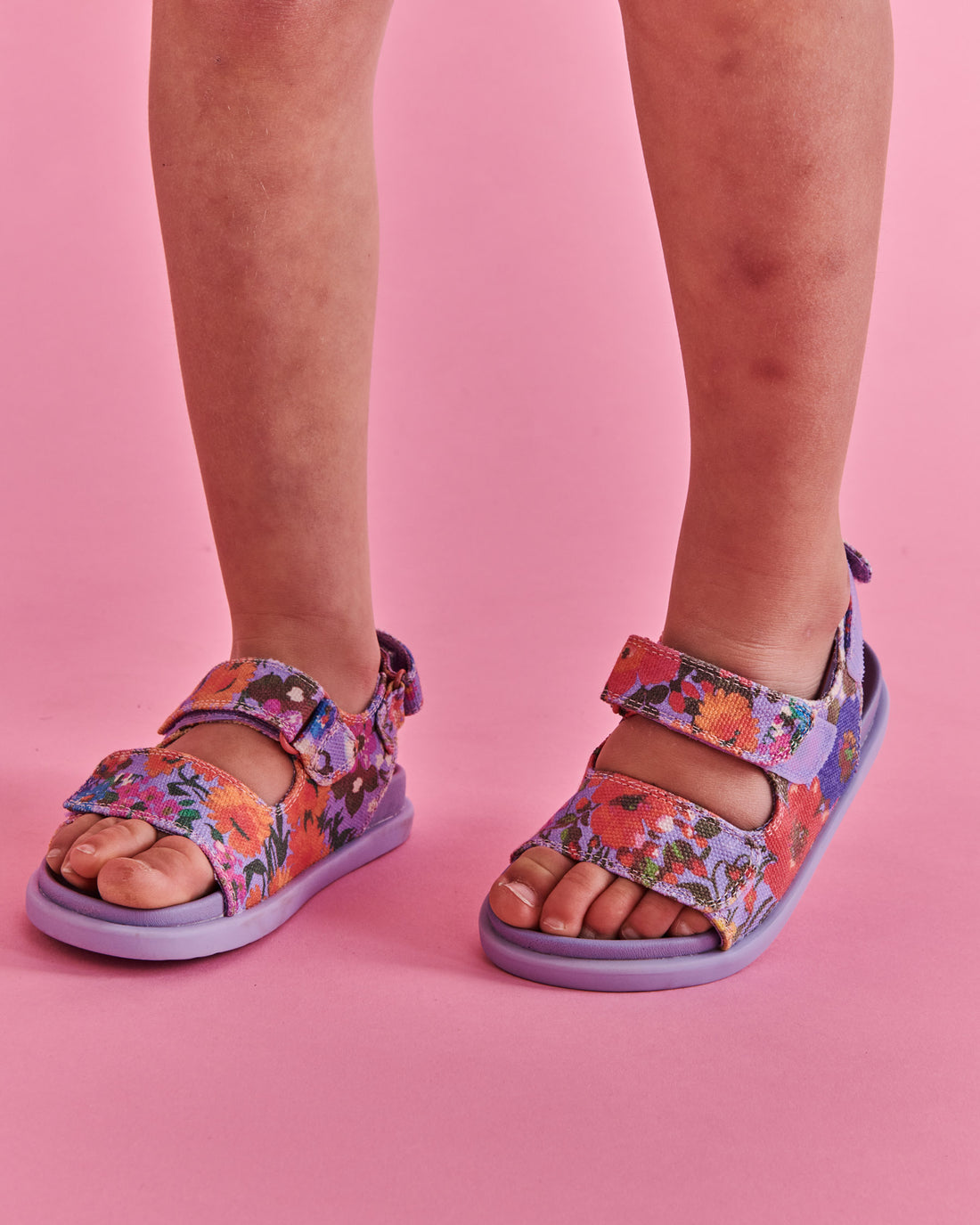 Piccolini x Kip&Co Forever Floral Lilac Sandal