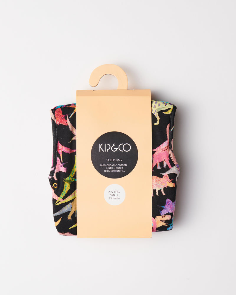 Dino Max Black Sleep Bag
