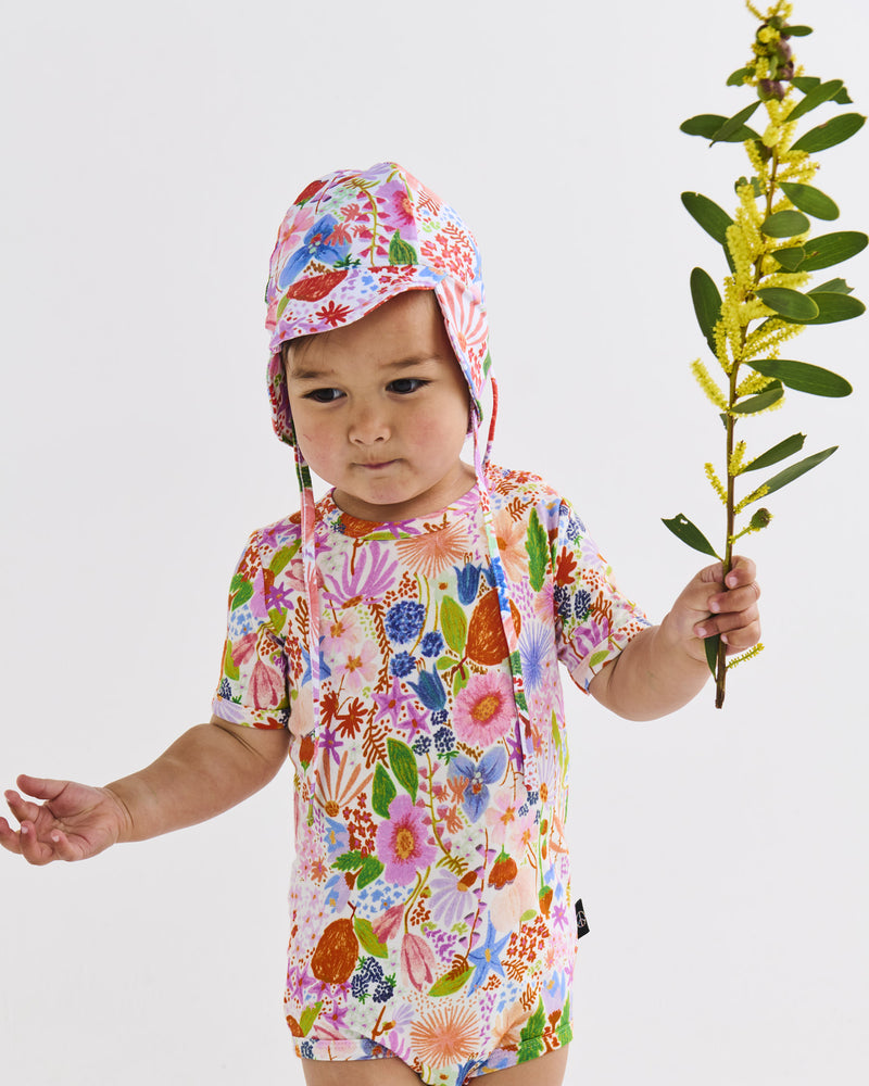 Meandering Meadow Baby Swim Hat