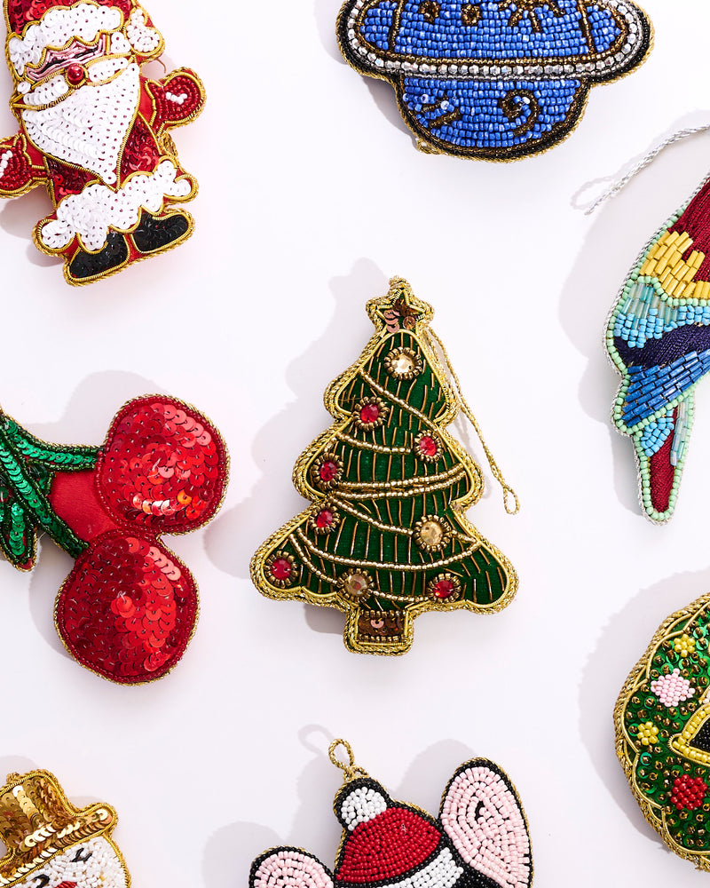 Christmas Tree Tinsel Decoration