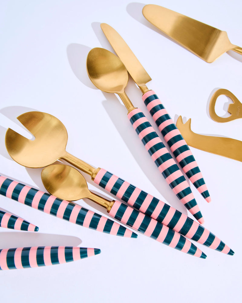 Florence Stripe Brasserie Serving Spoon