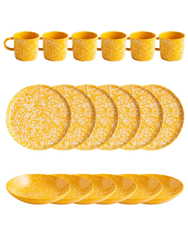 Splat Ceramic 18 Piece Set