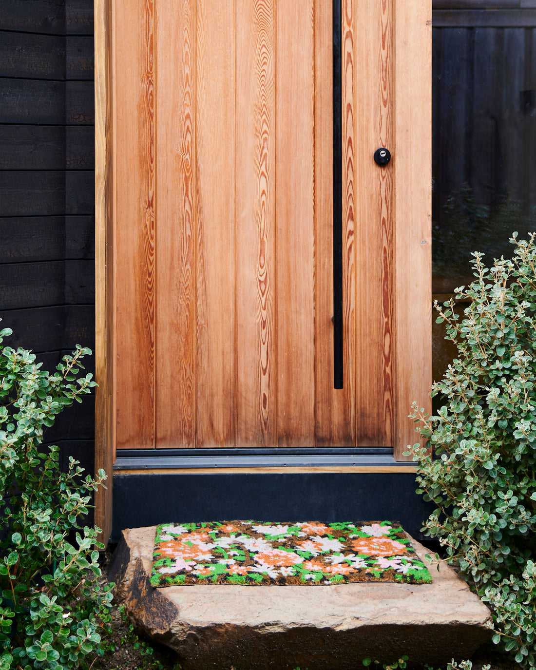 Dreamy Floral Coir Door Mat